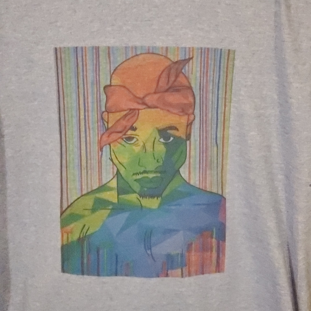 Custom 2pac Tee - image 3